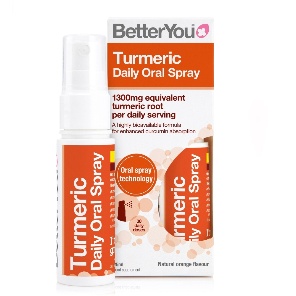 Spray oral cu Turmeric, 25 ml, BetterYou