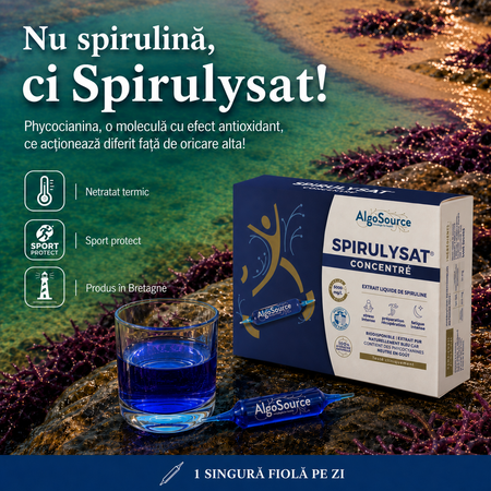 Spirulysat concentrat, 20 fiole, Algosource 812044