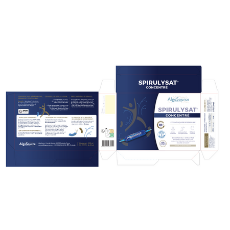 Spirulysat concentrat, 20 fiole, Algosource 758684