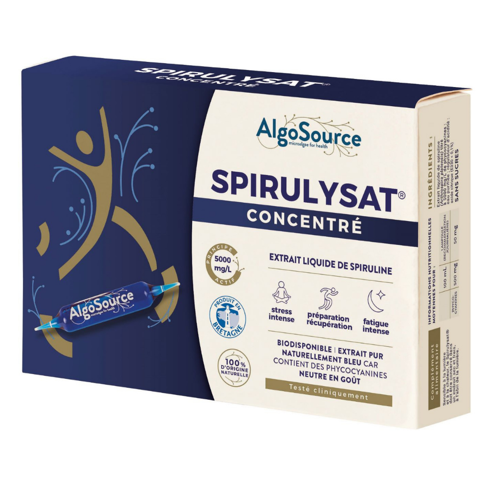 Spirulysat concentrat, 20 fiole, Algosource