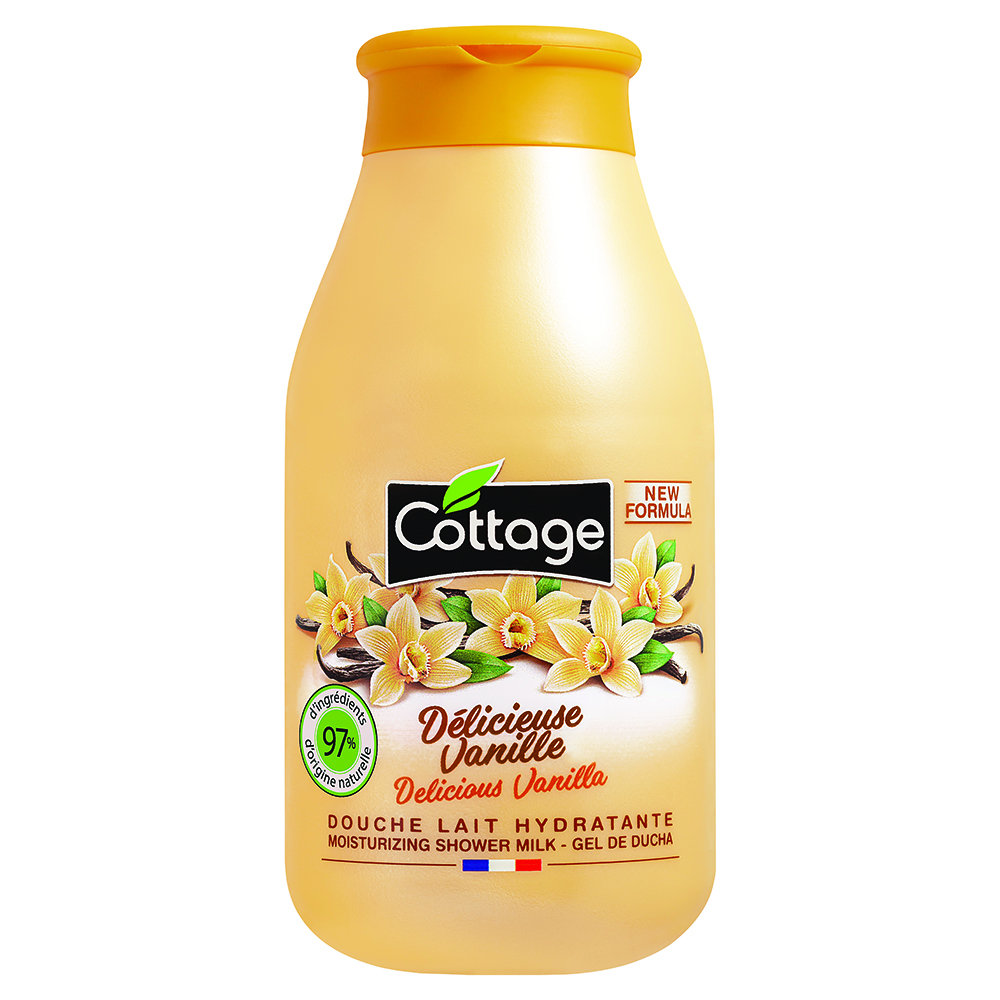 Gel de dus cu extract din Vanilie, 250 ml, Cottage