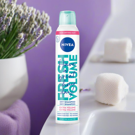 Sampon uscat Fresh Volume, 200 ml, Nivea 667847