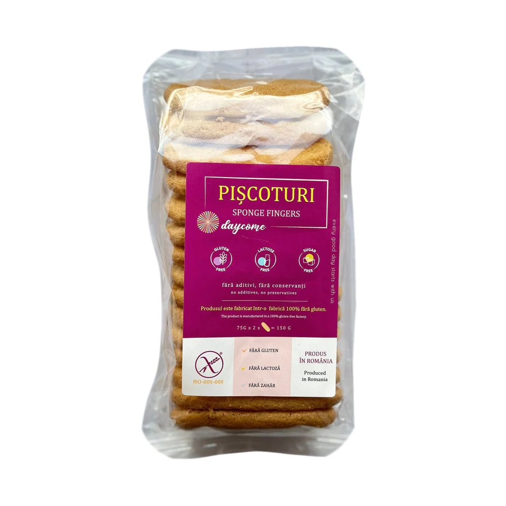 Piscoturi fara gluten, 150 g, Daycome