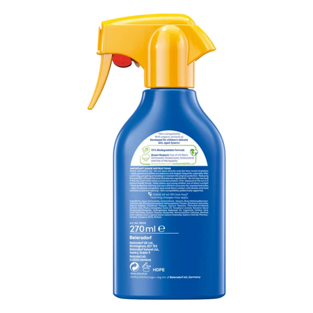 Spray protectie solara pentru copii cu SPF50+ Kids Sun, 270 ml, Nivea 553771