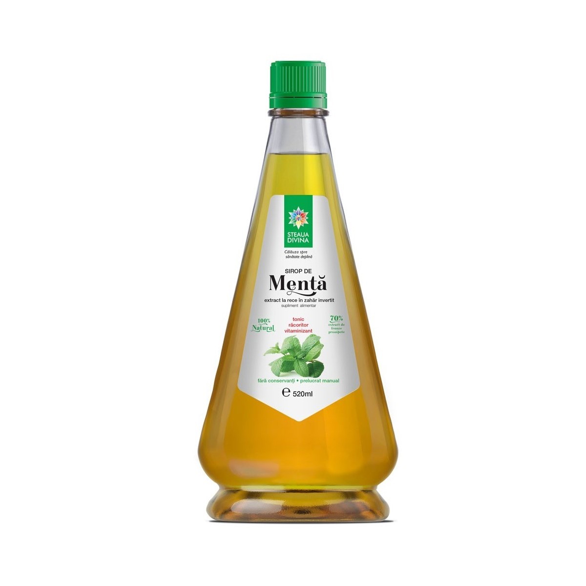 Sirop menta, 520 ml, Steaua Divina