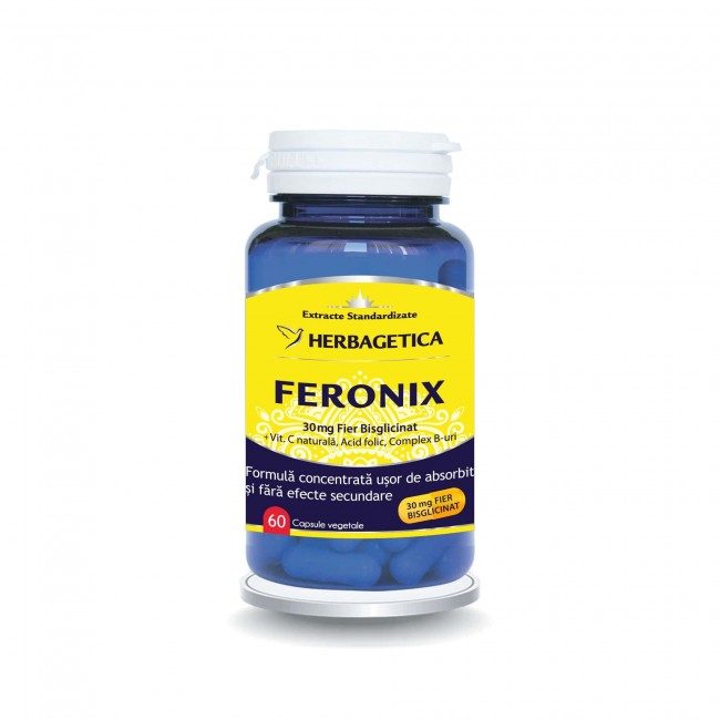 Feronix, 60 capsule, Herbagetica