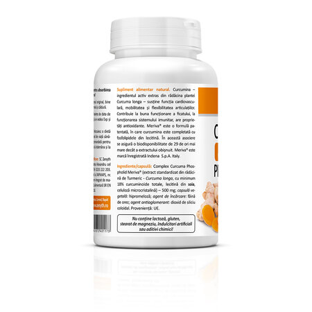 Curcumin cu Meriva, 60 capsule, Zenyth 772808