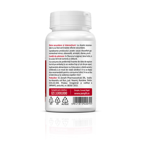 N-Acetyl L-Carnitine, 550 mg, 60 capsule, Zenyth 772274