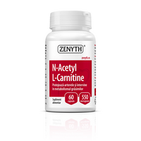 N-Acetyl L-Carnitine, 550 mg, 60 capsule, Zenyth
