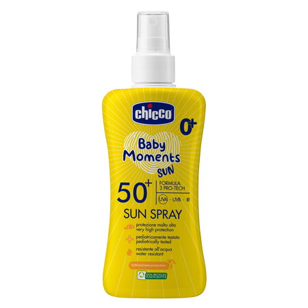 Spray protectie solara Dermopediatrica SPF 50+ Baby Moments