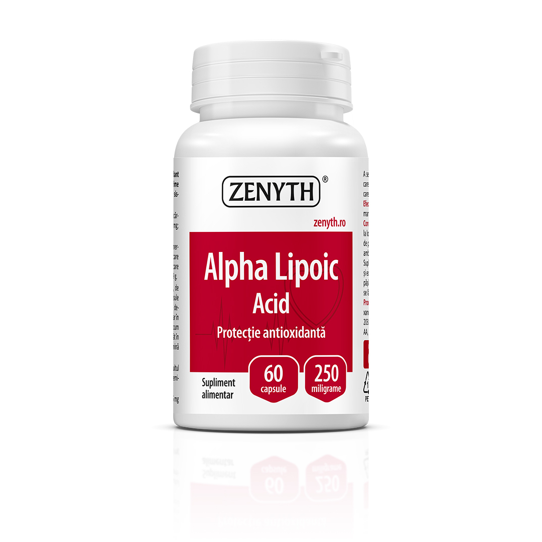 Alpha Lipoic Acid, 60 capsule, Zenyth