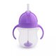 Cana cu pai flexibil si manere Any Angle Click Lock, +6 luni, Purple, 207 ml, Munchkin 553934