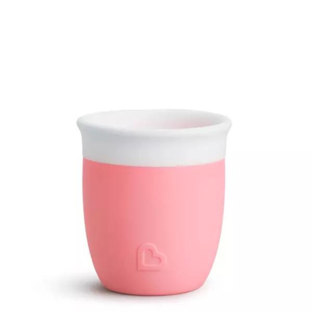 Canuta din silicon C'est Silicone, 59 ml, Coral, Munchkin