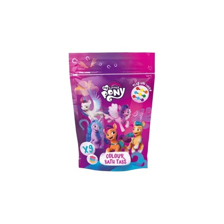 Tablete colorate pentru baie My Little Pony, 9 x 16 g