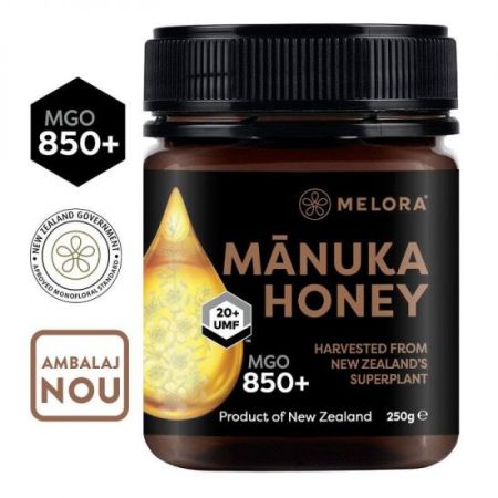 miere de manuka mgo 850+ melora