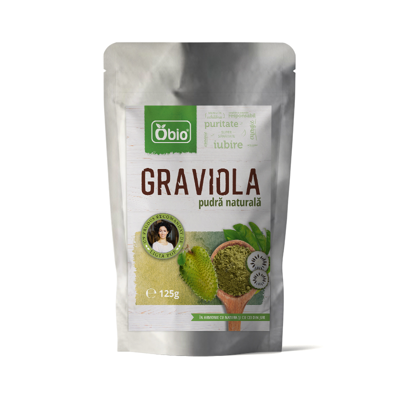 Graviola pulbere Eco, 125 g, Obio