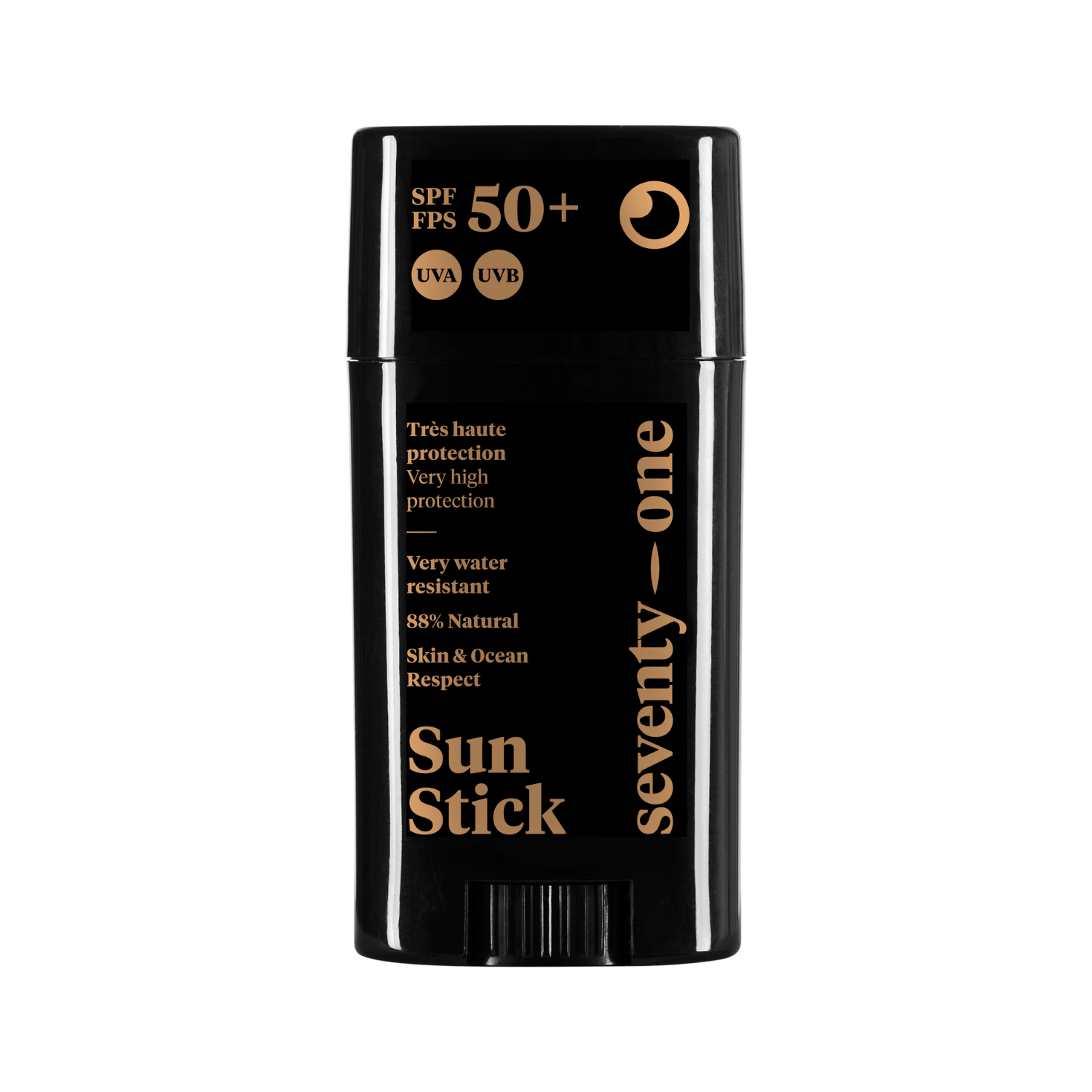 Stick protectie solara foarte rezistent la apa pentru fata  SPF 50 The Pacha Mama, 15 g, Seventy One Percent