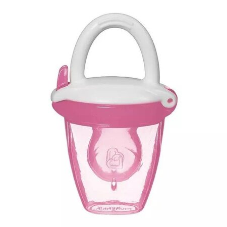 Dispozitiv de hranire din silicon pentru alimente, +4 luni, Pink
