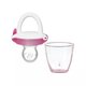 Dispozitiv de hranire din silicon pentru alimente, +4 luni, Pink, Munchkin 554078