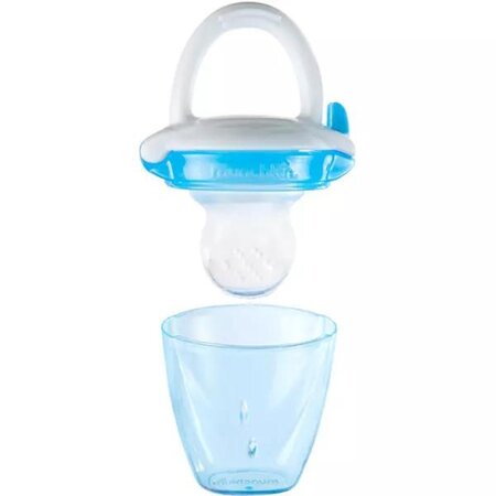 Dispozitiv de hranire din silicon pentru alimente, +4 luni, Blue, Munchkin 554084