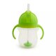 Cana cu pai flexibil si manere Any Angle Click Lock, +6 luni, Green, 207 ml, Munchkin 554121