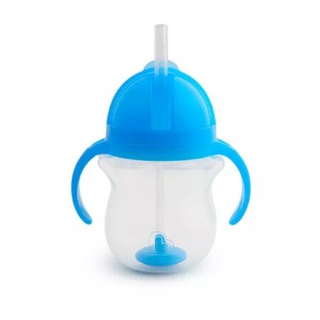 Cana cu pai flexibil si manere Any Angle Click Lock, +6 luni, Blue