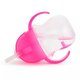 Cana cu pai flexibil si manere Any Angle Click Lock, +6 luni, Pink, 207 ml, Munchkin 554126