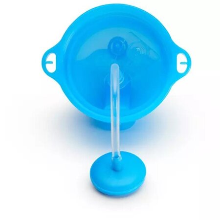 Cana cu pai flexibil Any Angle Click Lock, +12 luni, Blue, 296 ml, Munchkin 554145