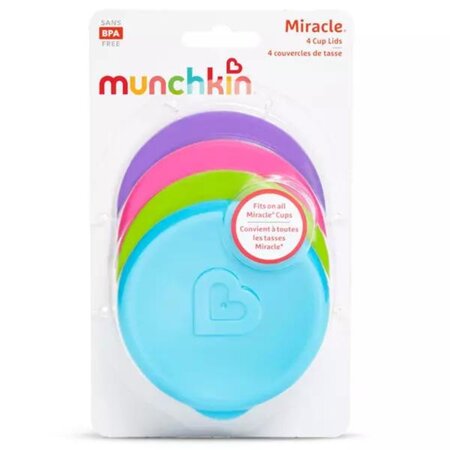 Set 4 capace pentru cana Miracle 360, Multicolor, Munchkin 554278