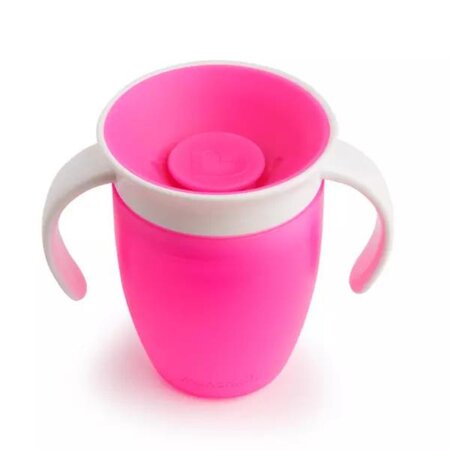 Cana de anternament cu manere Miracle 360, +6 luni, Pink