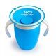 Cana de anternament cu manere Miracle 360, +6 luni, Blue, 207 ml, Munchkin 554293