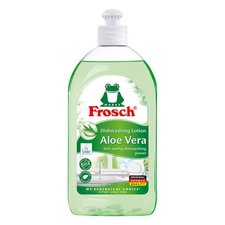 Detergent lichid de vase cu Aloe, 500 ml, Frosch