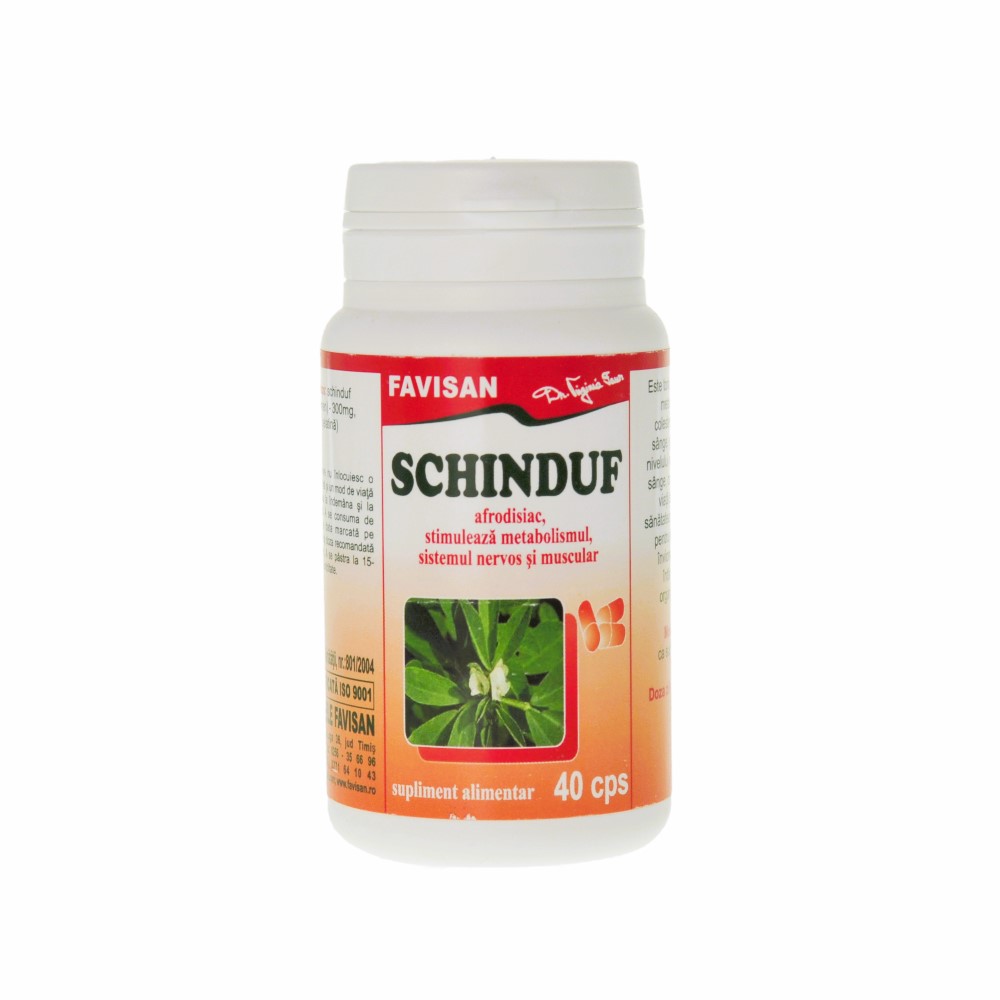 Schinduf, 40 capsule, Favisan