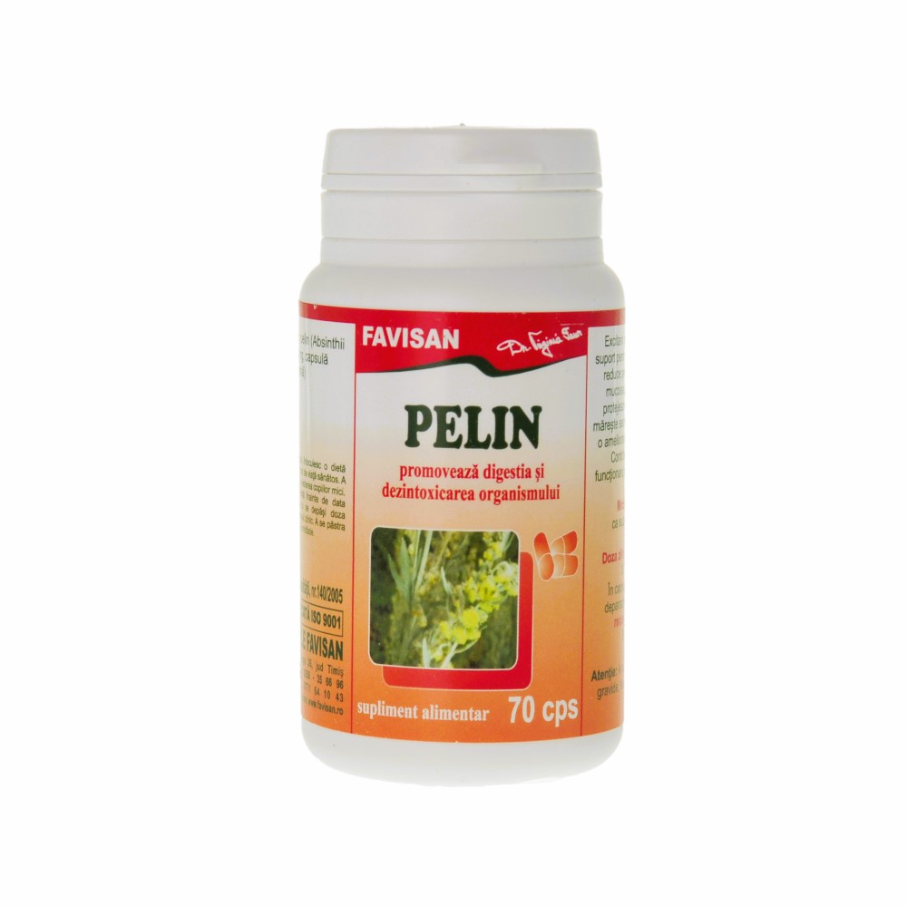 Pelin, 70 capsule, Favisan