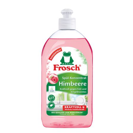 Detergent gel de vase eco, Zmeura, 500 ml, Frosch