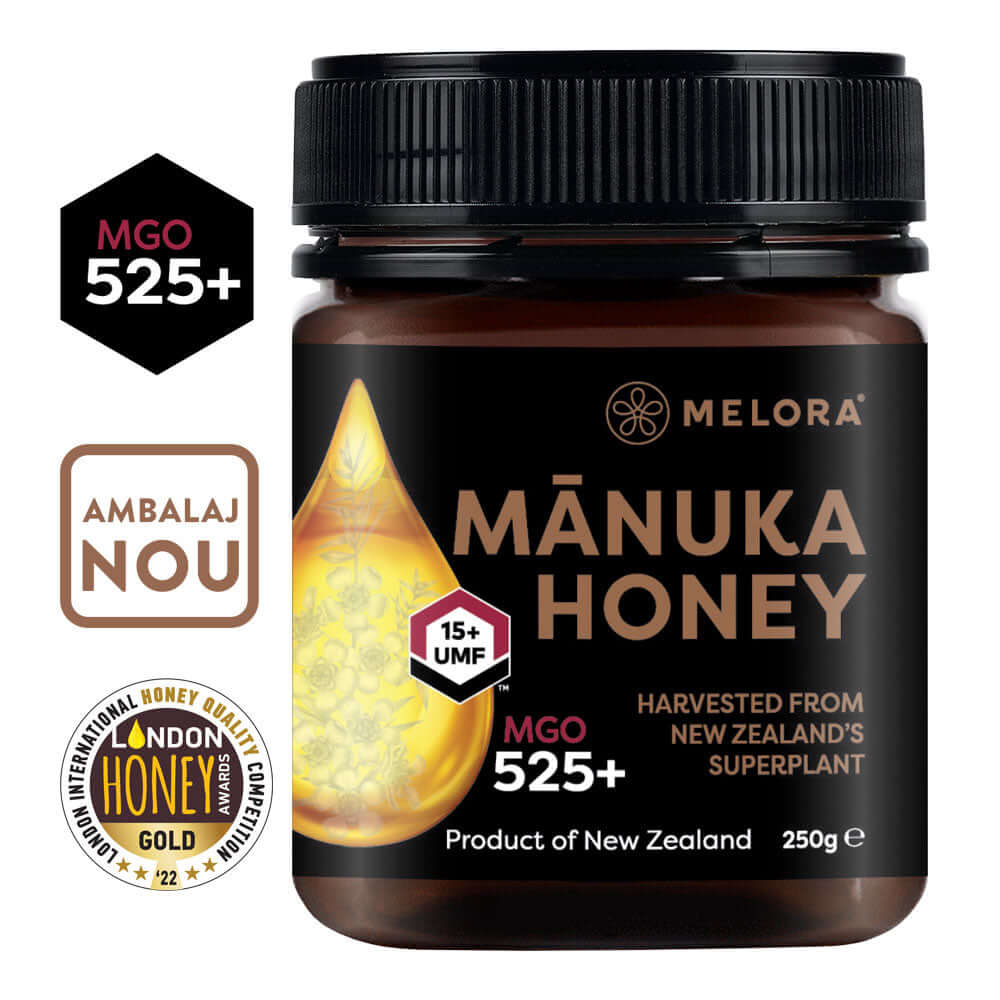 Miere de manuka, MGO 525+, 250g, Melora