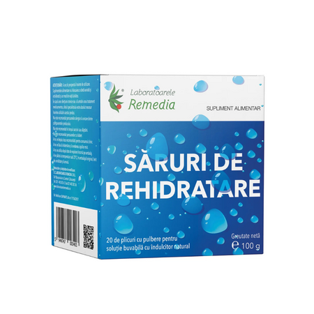Saruri de rehidratare, 20 plicuri, Remedia