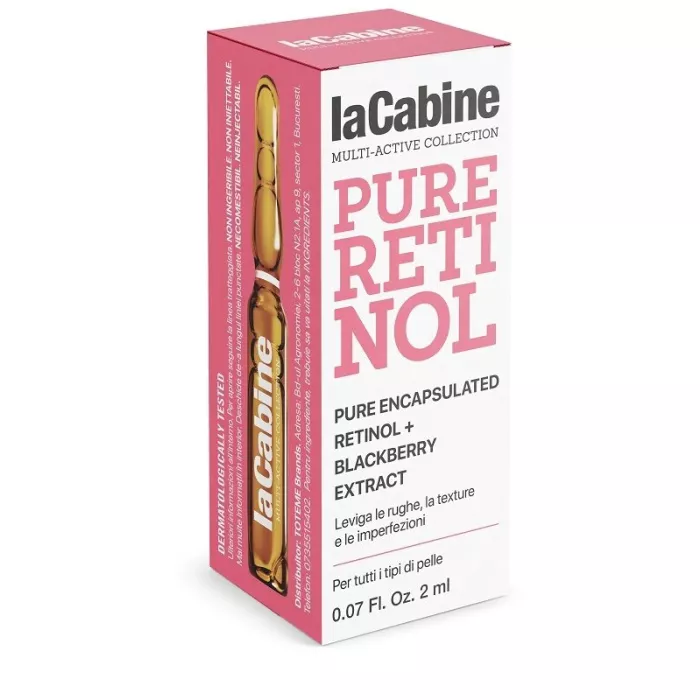 Fiola Retinol Pur, 1 fiola x 2 ml, La Cabine