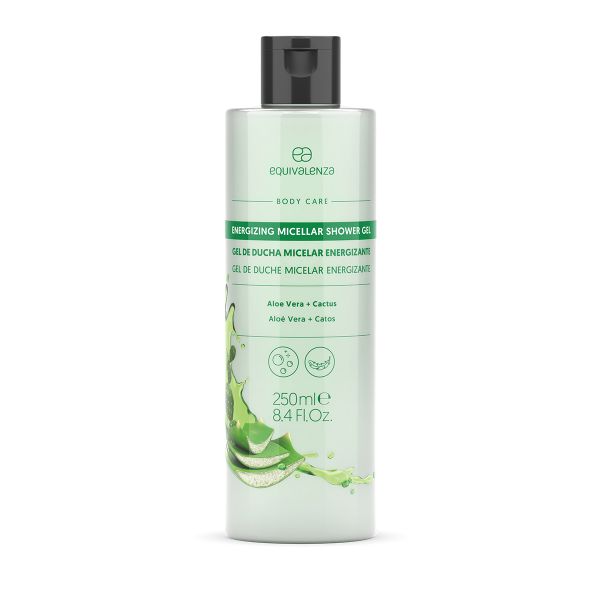 Gel de dus micelar energizant cu aloe vera, 250 ml, Equivalenza