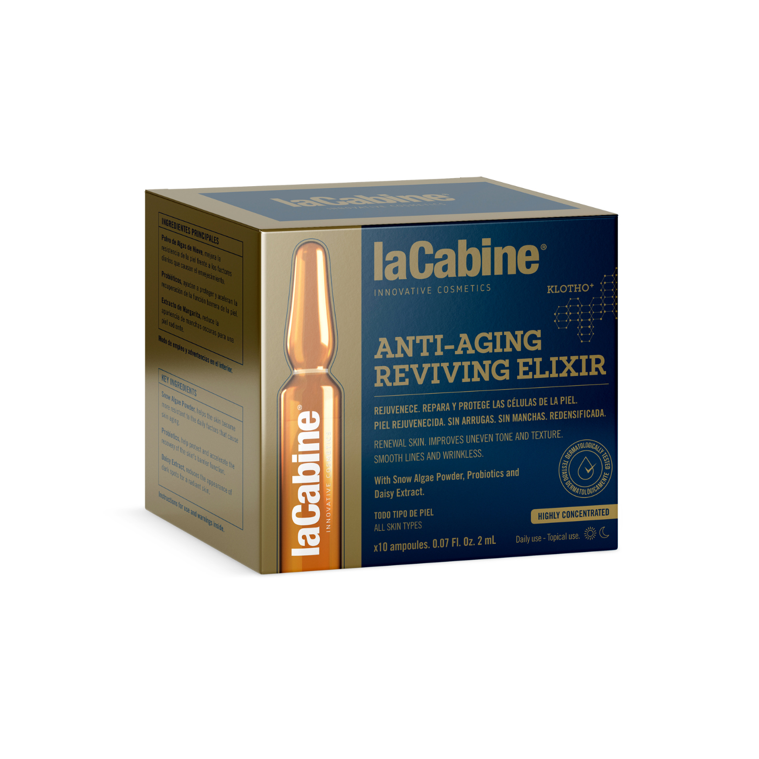 Fiole Anti Aging Revive Elixir, 10 fiole x 2 ml, La Cabine