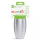 Cana de antrenament Miracle 360 Stainless Steel, +12 luni, Green, 296 ml, Munchkin 554468