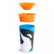 Cana de antrenament Miracle 360 Wildlove, +12 luni, Orca Whale, 266 ml, Munchkin 554486