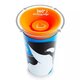 Cana de antrenament Miracle 360 Wildlove, +12 luni, Orca Whale, 266 ml, Munchkin 554485