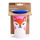 Cana de antrenament Miracle 360 Wildlove, +12 luni, Red Fox, 266 ml, Munchkin 554500