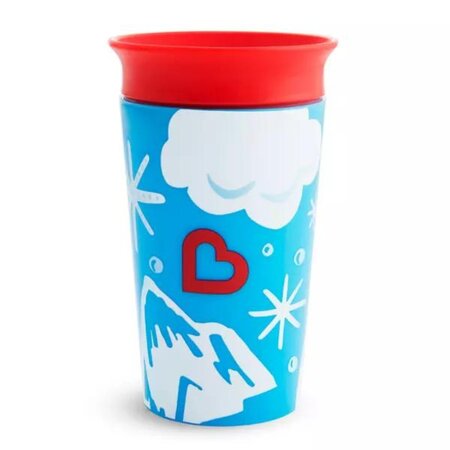 Cana de antrenament Miracle 360 Wildlove, +12 luni, Polar Bear, 266 ml, Munchkin 554507