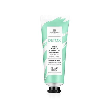 Masca de fata cu extract de ceai verde Detox Green, 50 ml