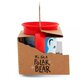 Cana de atrenament cu manere Miracle 360 Wildlove, +6 luni, Polar Bear, 177 ml, Munchkin 554597