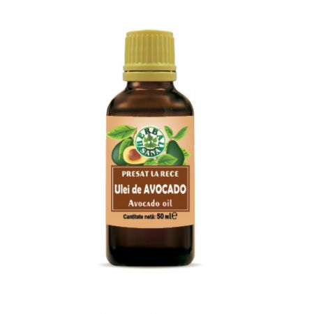 Ulei de avocado presat la rece, 50 ml, Herbal Sana