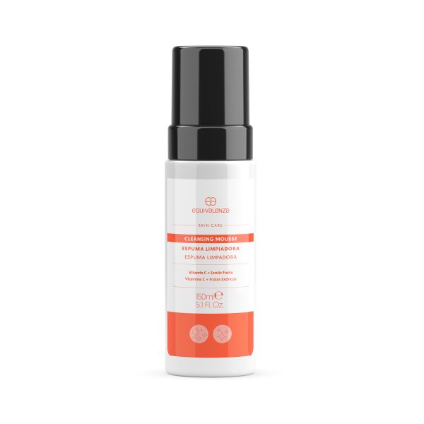 Spuma pentru curatarea fetei cu vitamina C, 150 ml, Equivalenza