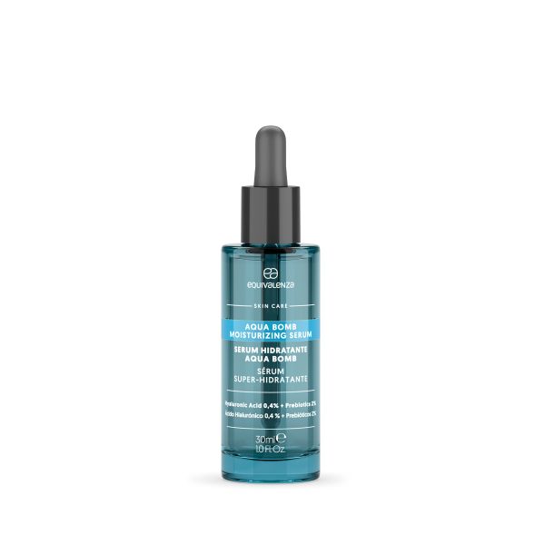 Serum hidratant pentru fata cu acid hialuronic Aqua Bomb, 30 ml, Equivalenza